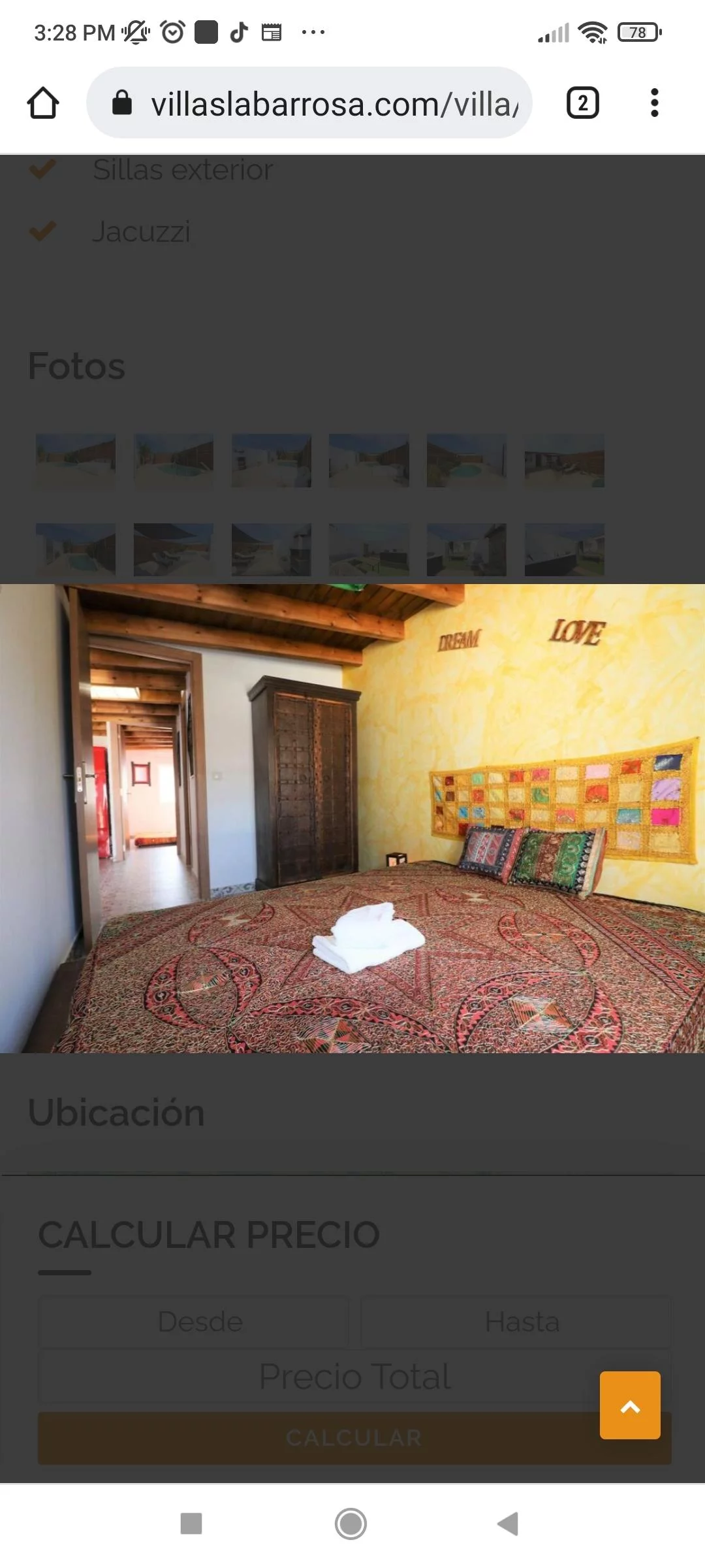 Imagen de Habitación de matrimonio con cama King sice matrimonio