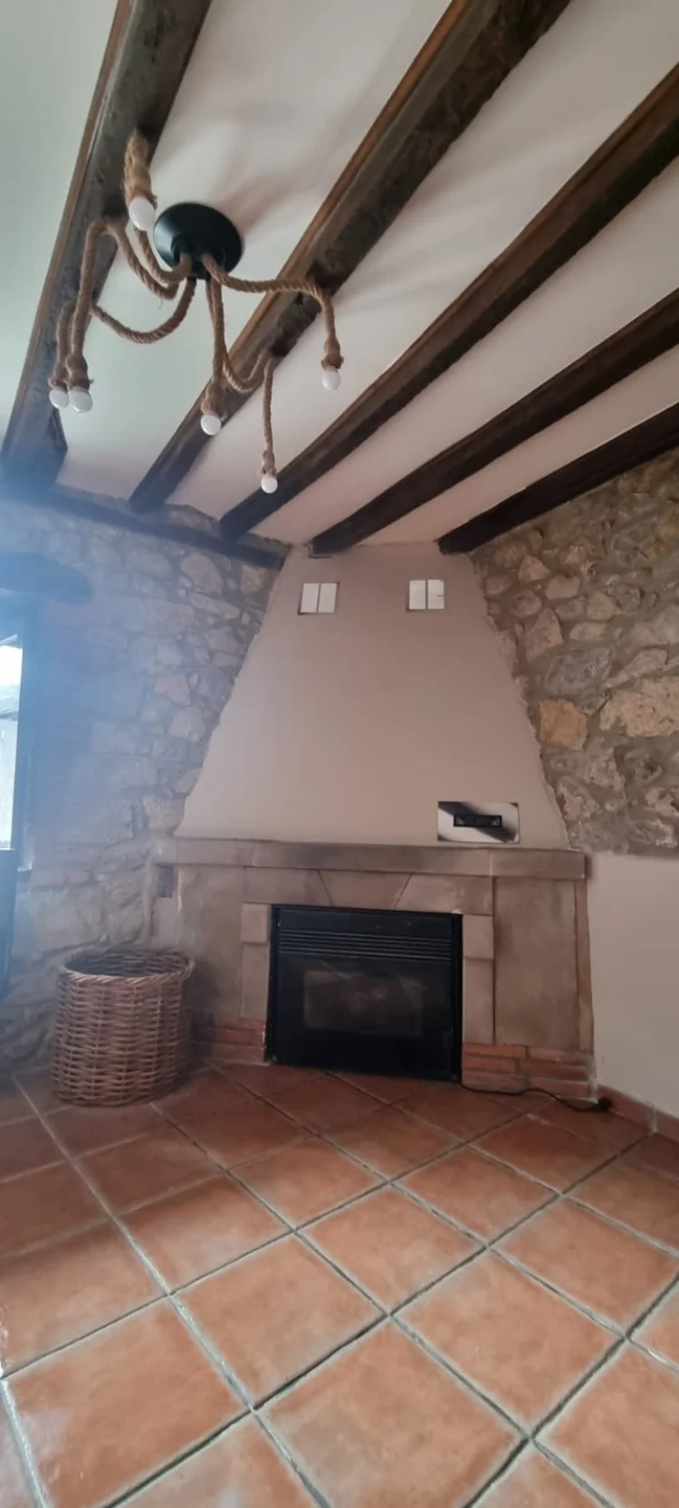 Imagen de Salon chimenea pellets