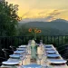 Cena con vistas a la puesta de sol 