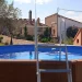 Piscina en jardín