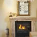Chimenea leña Salon comedor