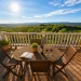 Terraza panorámica ideal para relajarse y desconectar