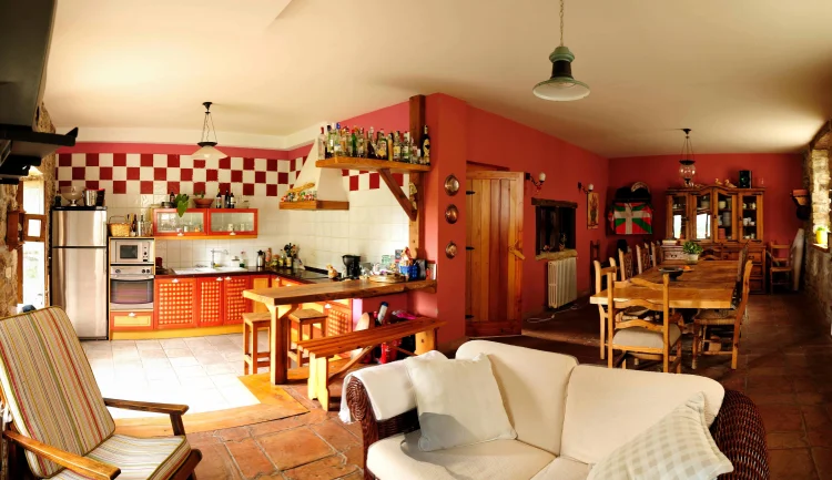 Caserio rural Lapatza en Mallabia